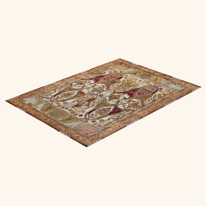 Blue Soluna Traditional Wool Rug - 8'10" x 12'3"