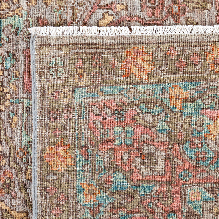 Blue Soluna Traditional Wool Rug - 6' x 8'10"