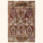 Sand Soluna Traditional Wool Rug - 6' x 9'2"