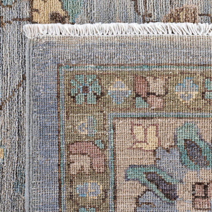 Grey Soluna Traditional Wool Rug - 10'2" x 13'8"