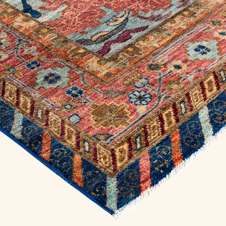 Navy Soluna Traditional Wool Rug - 10'1" x 13'9"