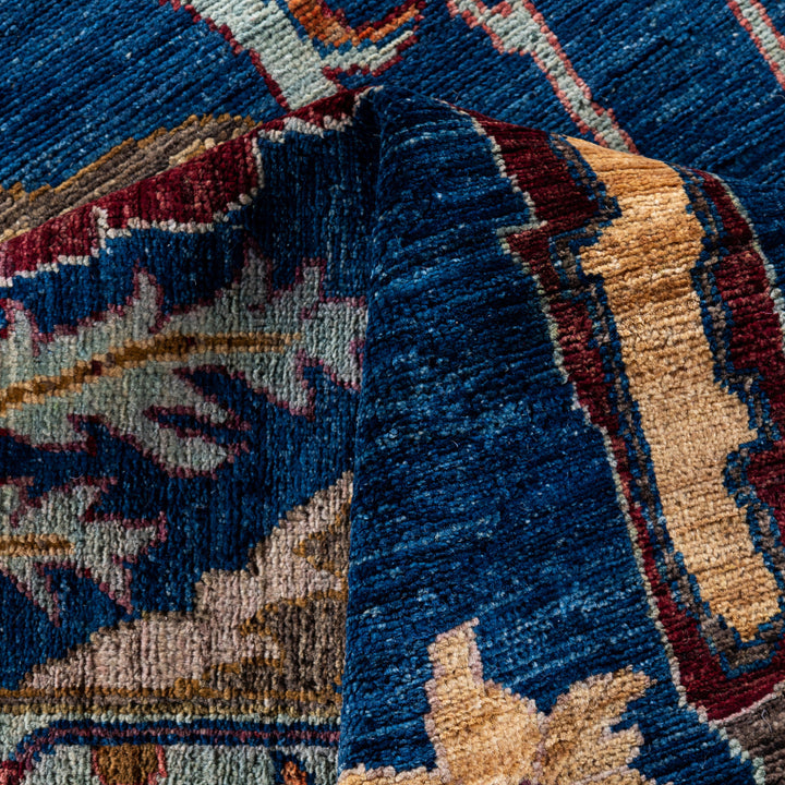 Navy Soluna Traditional Wool Rug - 10'1" x 13'9"