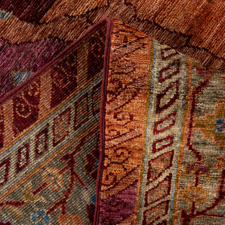 Purple Soluna Traditional Wool Rug - 10'2" x 13'8"