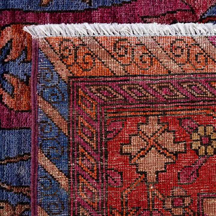 Purple Soluna Traditional Wool Rug - 10' x 13'9"