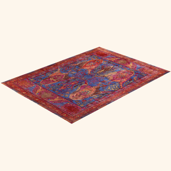 Purple Soluna Traditional Wool Rug - 10' x 13'9"