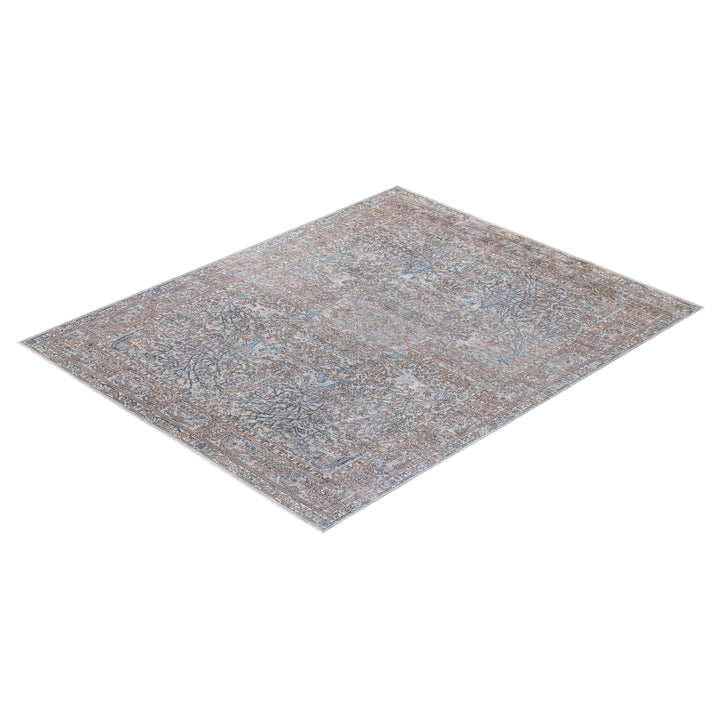 Grey Soluna Traditional Wool Rug - 8'2" x 10'1"