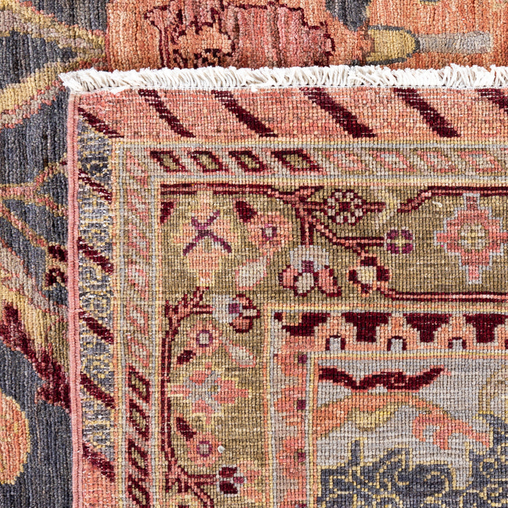 Grey Soluna Traditional Wool Rug - 8'5" x 10'1"