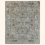 Ivory Soluna Traditional Wool Rug - 8'2" x 10'1"
