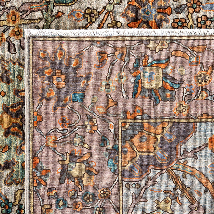 Blue Soluna Traditional Wool Rug - 9'4" x 11'10"