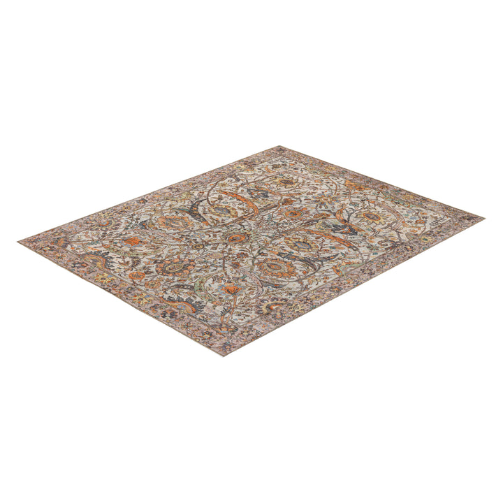 Blue Soluna Traditional Wool Rug - 9'4" x 11'10"