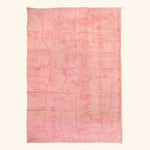 Pink Moroccan Berber Wool Rug - 9'10" x 13'1"