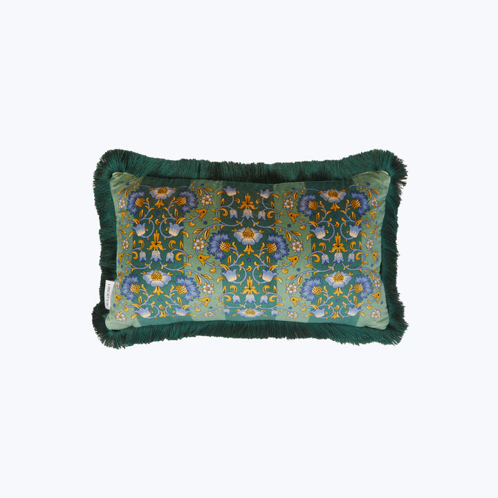 Lodden Lumbar Pillow, Green