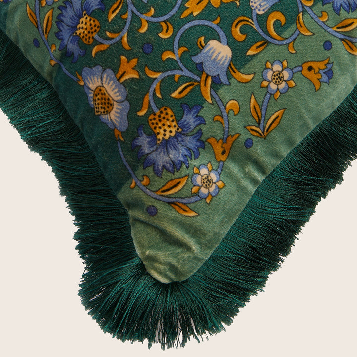 Lodden Lumbar Pillow, Green
