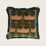 Pewter Poppy Pillow