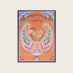 Image for Together Always Tea Towel, Orange