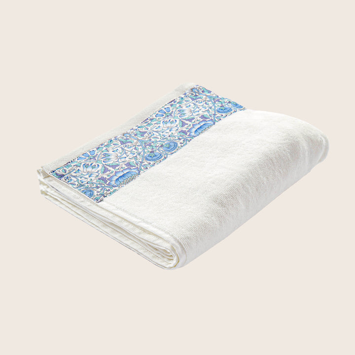 Loden Hand Towel, Light Blue