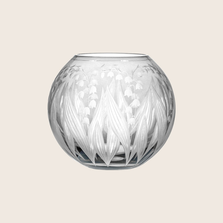 Round Vase, Clear