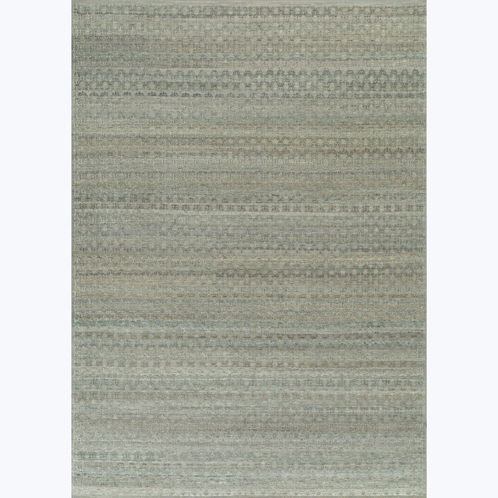 Image for Green Transitional Silk Rug - 10' x 14'