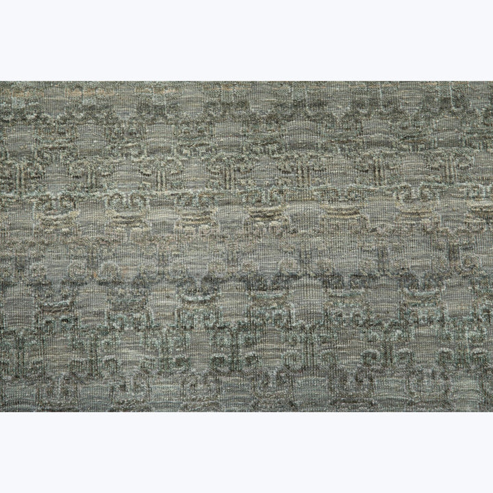 Image for Green Transitional Silk Rug - 10' x 14'