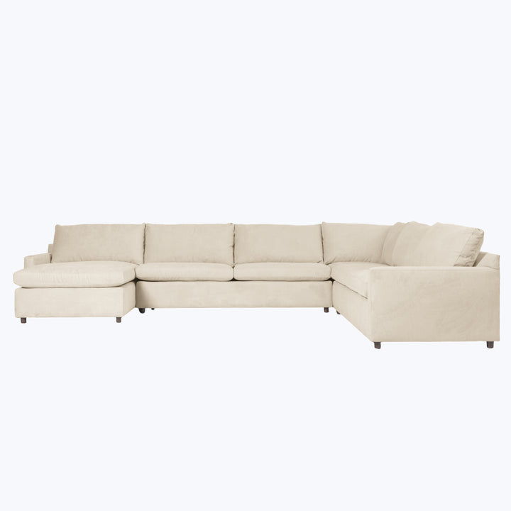 Lucali 4-Piece Sleeper Sectional