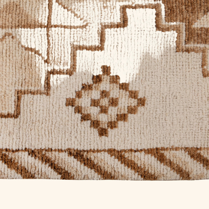 Brown Traditional Turkish Wool Runner - 3'3'' x 11'