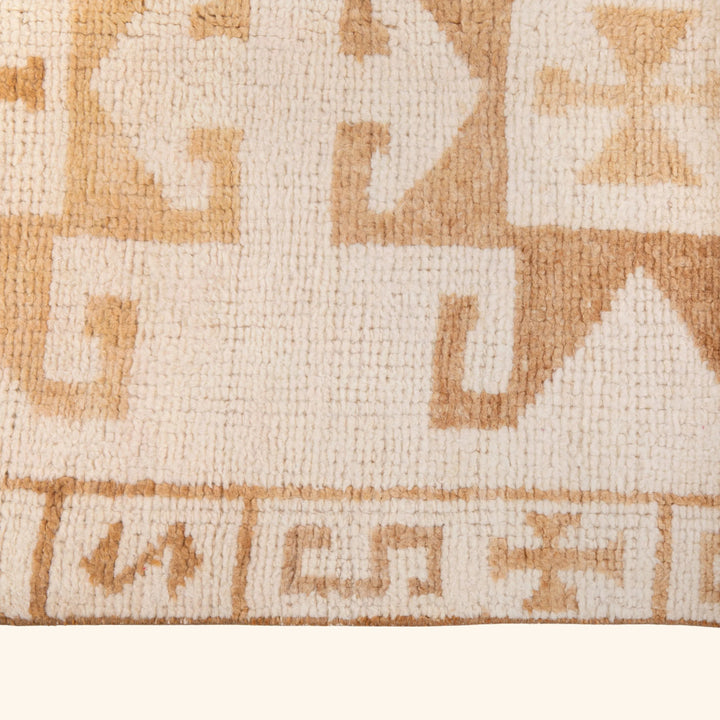 Brown Multi Traditional Turkish Wool Runner - 2'9'' x 11'1''