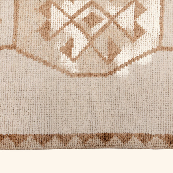 Brown Multicolored Traditional Turkish Wool Rug - 9'2'' x 10'11''
