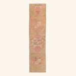 Pink Camel Traditional Turkish Wool Runner - 2'10'' x 12'11''