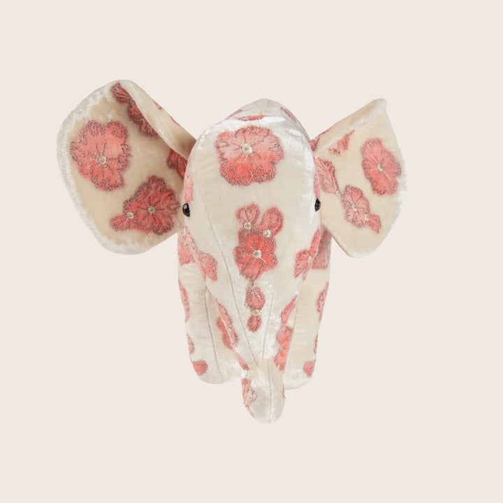 Louisa Silk Velvet Elephant