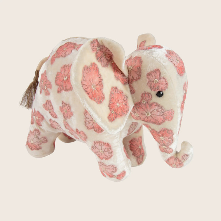 Louisa Silk Velvet Elephant