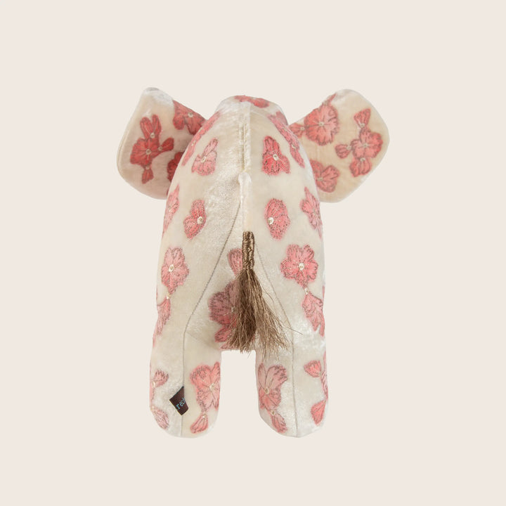 Louisa Silk Velvet Elephant