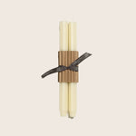 Image for Fluted Church Tapper Candles, Set of 2