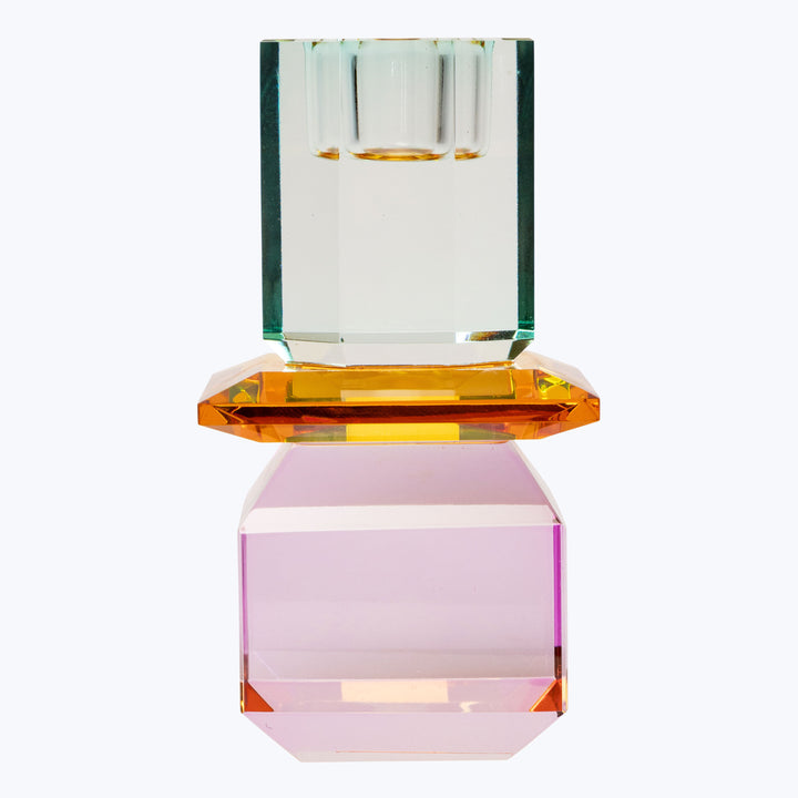 Image for Tall Trio Ornamental Crystal Candle Holder