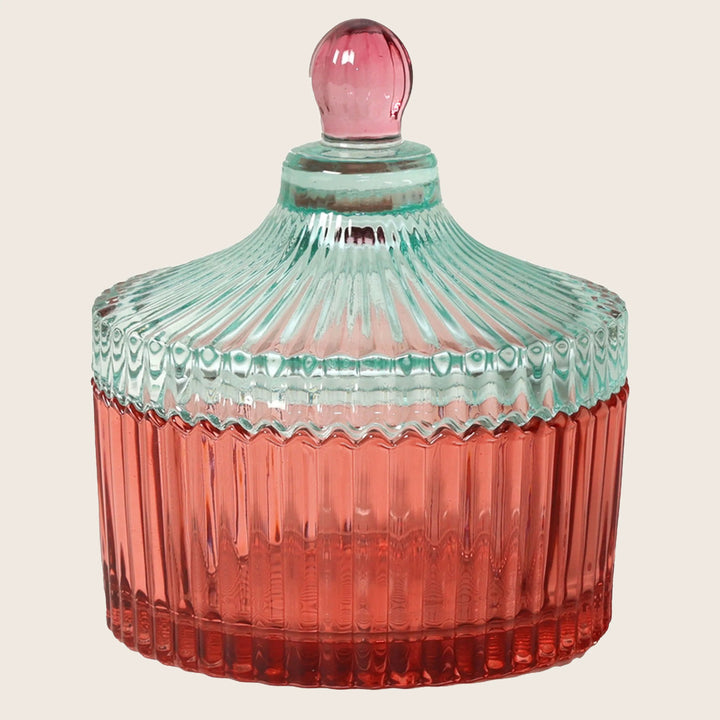 Image for Striped Glass Small Bonbonniere