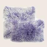 Image for Mongolian Fur Pillow, Amethyst