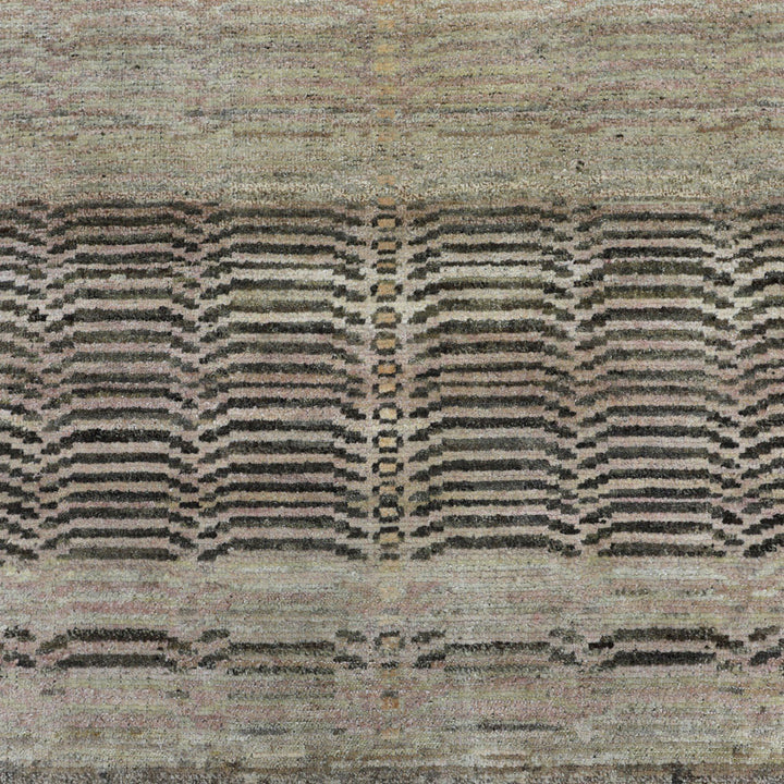 Image for Cream Alchemy Transitional Wool Rug - 4'2" x 5'10"