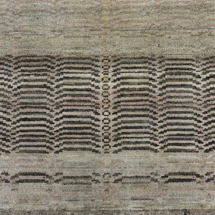 Image for Cream Alchemy Transitional Wool Rug - 4'2" x 5'10"