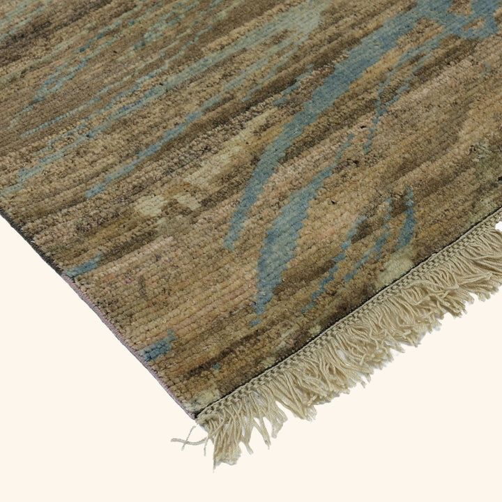 Image for Brown Alchemy Transitional Wool Rug - 4'2" x 5'11"
