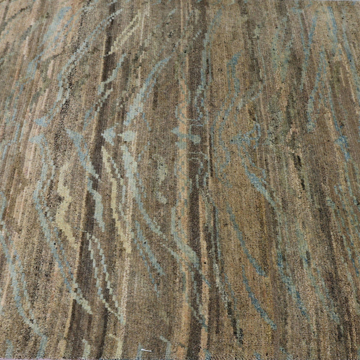 Image for Brown Alchemy Transitional Wool Rug - 4'2" x 5'11"
