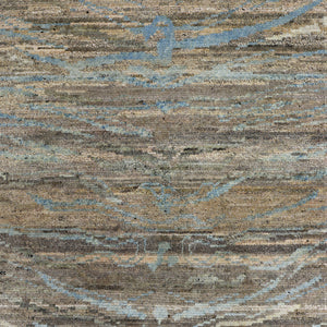 Image for Brown Alchemy Transitional Wool Rug - 4'2" x 5'11" - hover