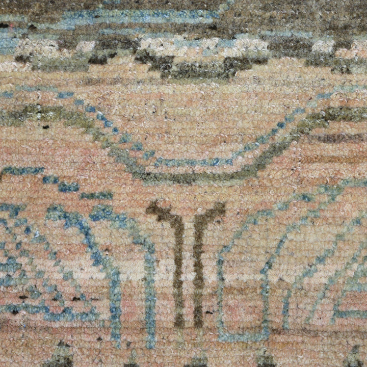Image for Brown Alchemy Transitional Wool Rug - 4'2" x 5'11"