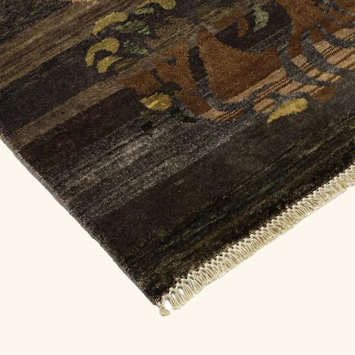 Image for Brown Alchemy Transitional Wool Rug - 4'2" x 6'3"