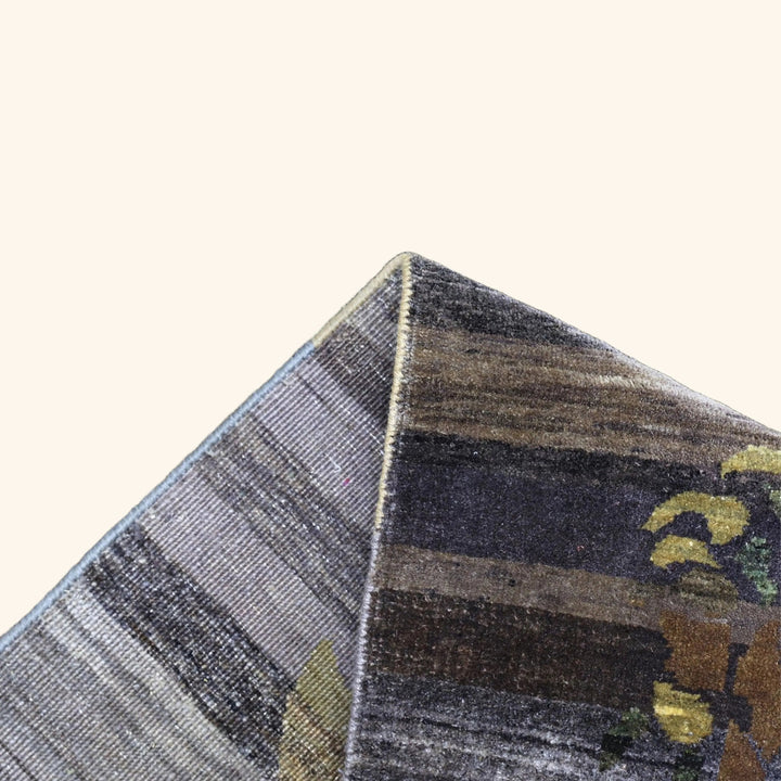 Image for Brown Alchemy Transitional Wool Rug - 4'2" x 6'3"
