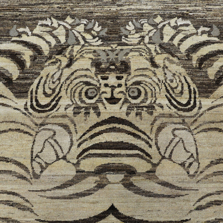 Image for Brown Alchemy Transitional Wool Rug - 4'3" x 6'3"