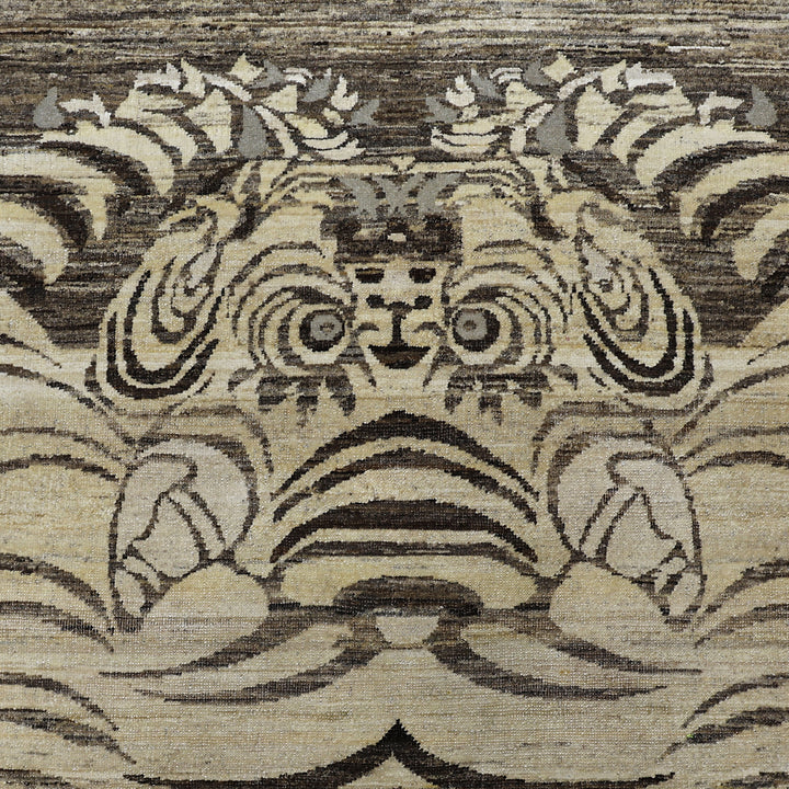 Image for Brown Alchemy Transitional Wool Rug - 4'3" x 6'3"