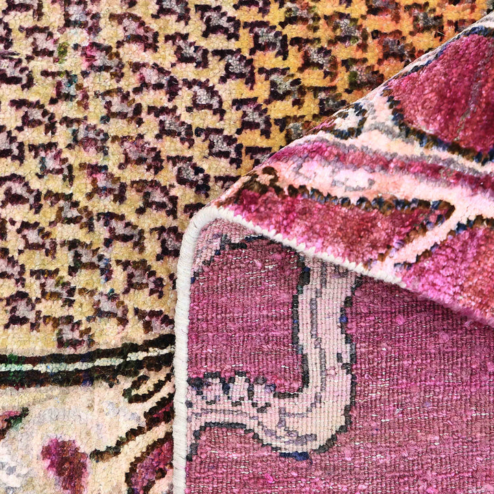 Image for Plum Alchemy Transitional Silk Rug - 8'1" x 11'7"
