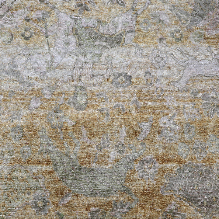 Image for Gold Alchemy Transitional Silk Rug - 9'8" x 13'8"