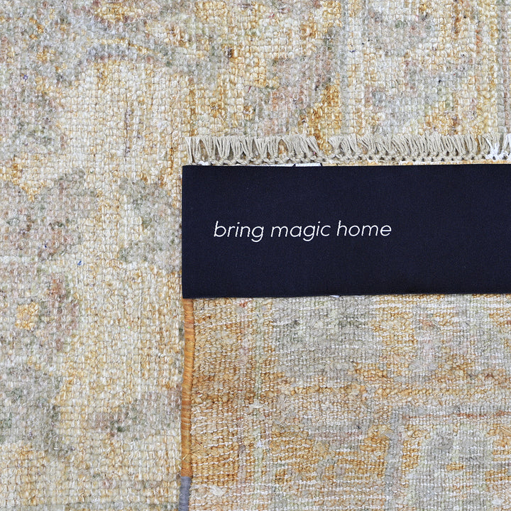 Image for Gold Alchemy Transitional Silk Rug - 9'8" x 13'8"