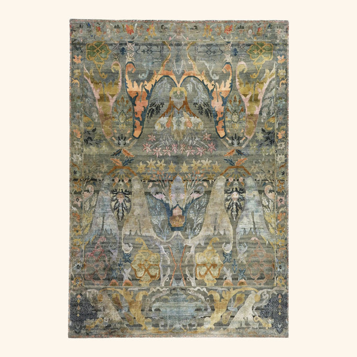 Image for Blue Alchemy Transitional Silk Wool Blend Rug - 9'10" x 14'2"