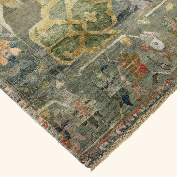 Image for Blue Alchemy Transitional Silk Wool Blend Rug - 9'10" x 14'2"